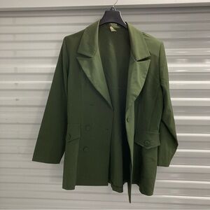 Olive Green Women's Blazer